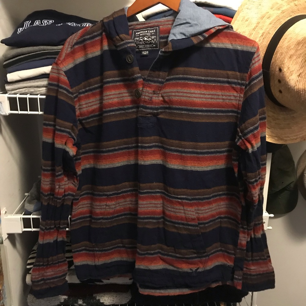 Long sleeve with hoodie